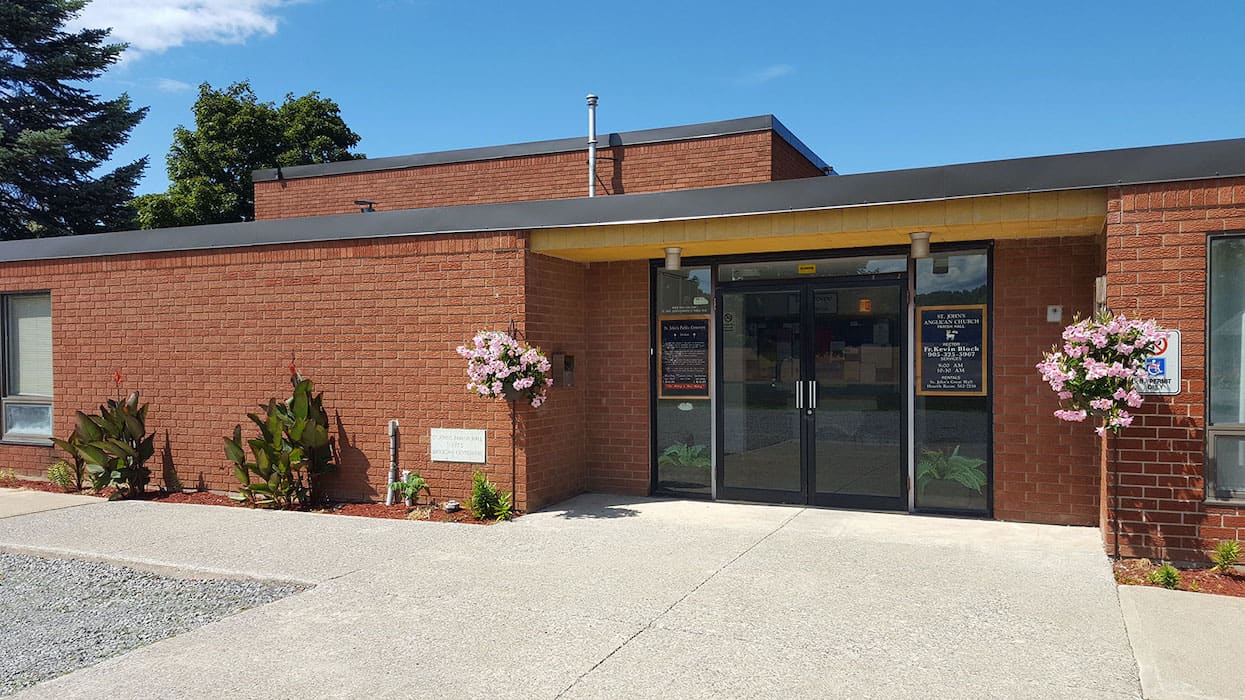 outside of reception hall